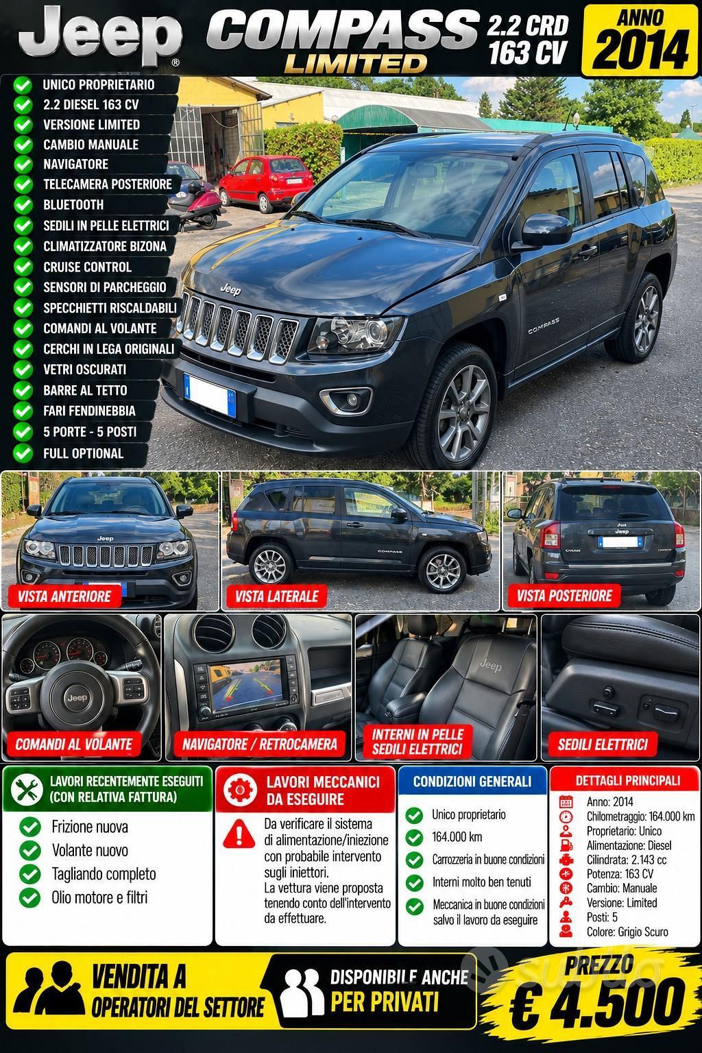 JEEP COMPASS 4X4