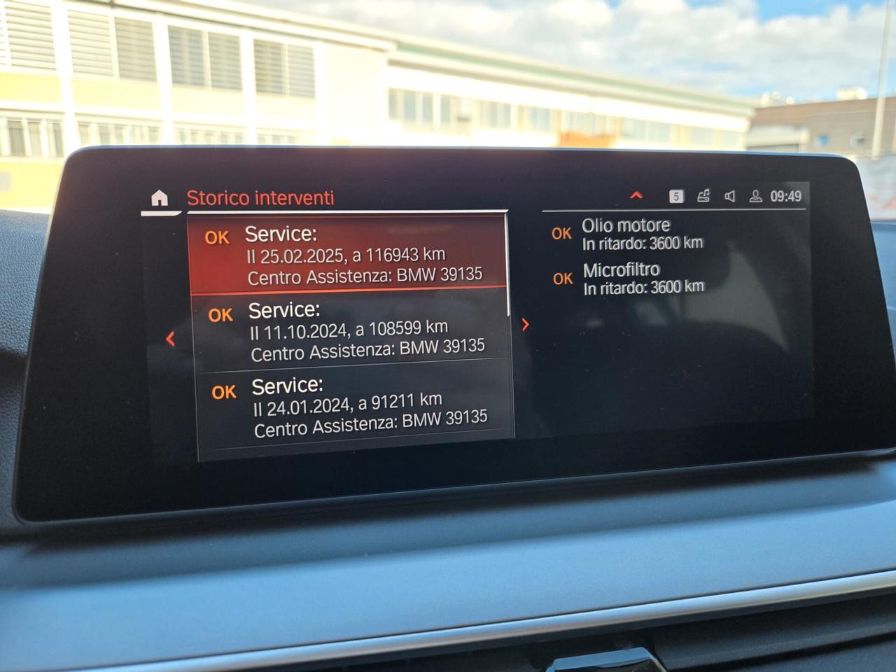 Bmw 520 TOURING Auto. Unico proprietario