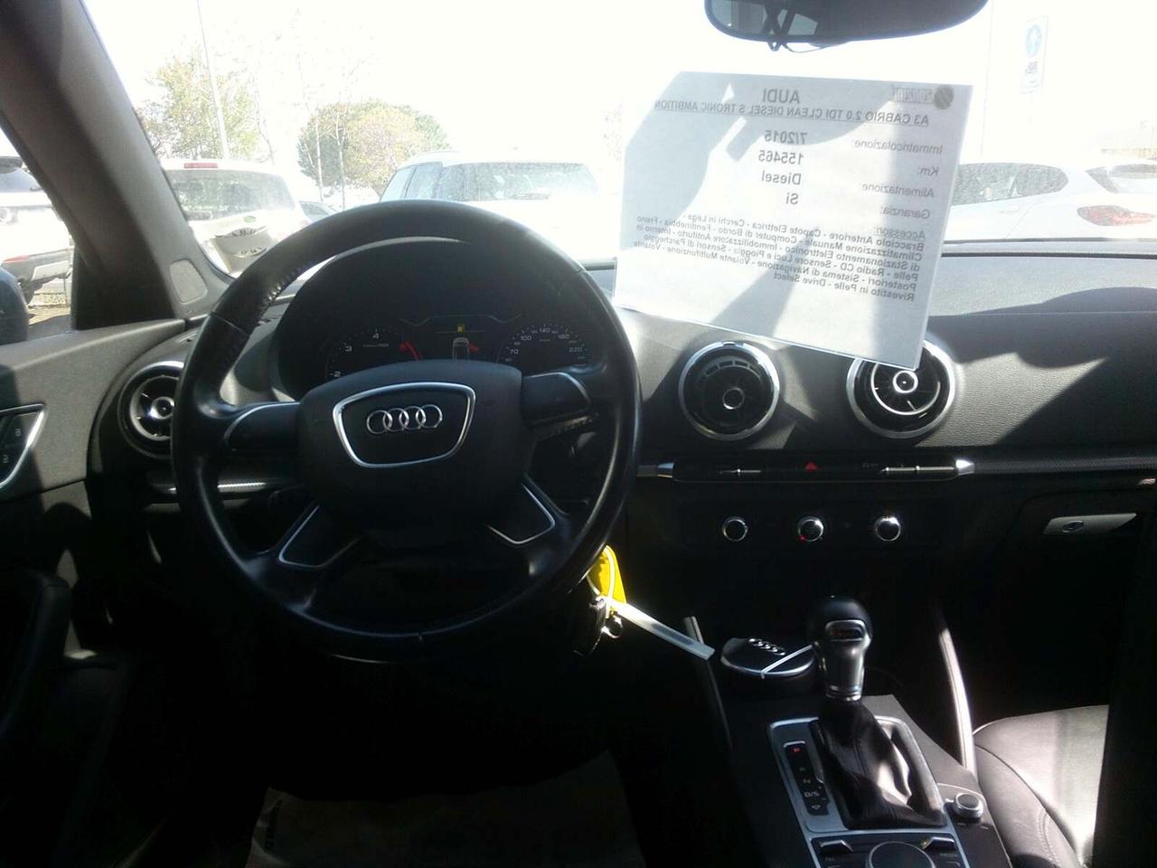 Audi A3 Cabrio 2.0 TDI clean diesel S tronic Ambition