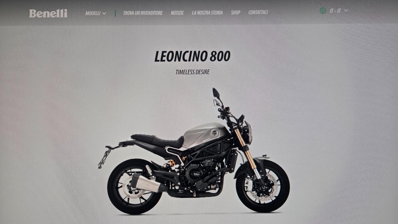 Benelli Leoncino 800 LEGA ABS EURO 5 KM ZERO