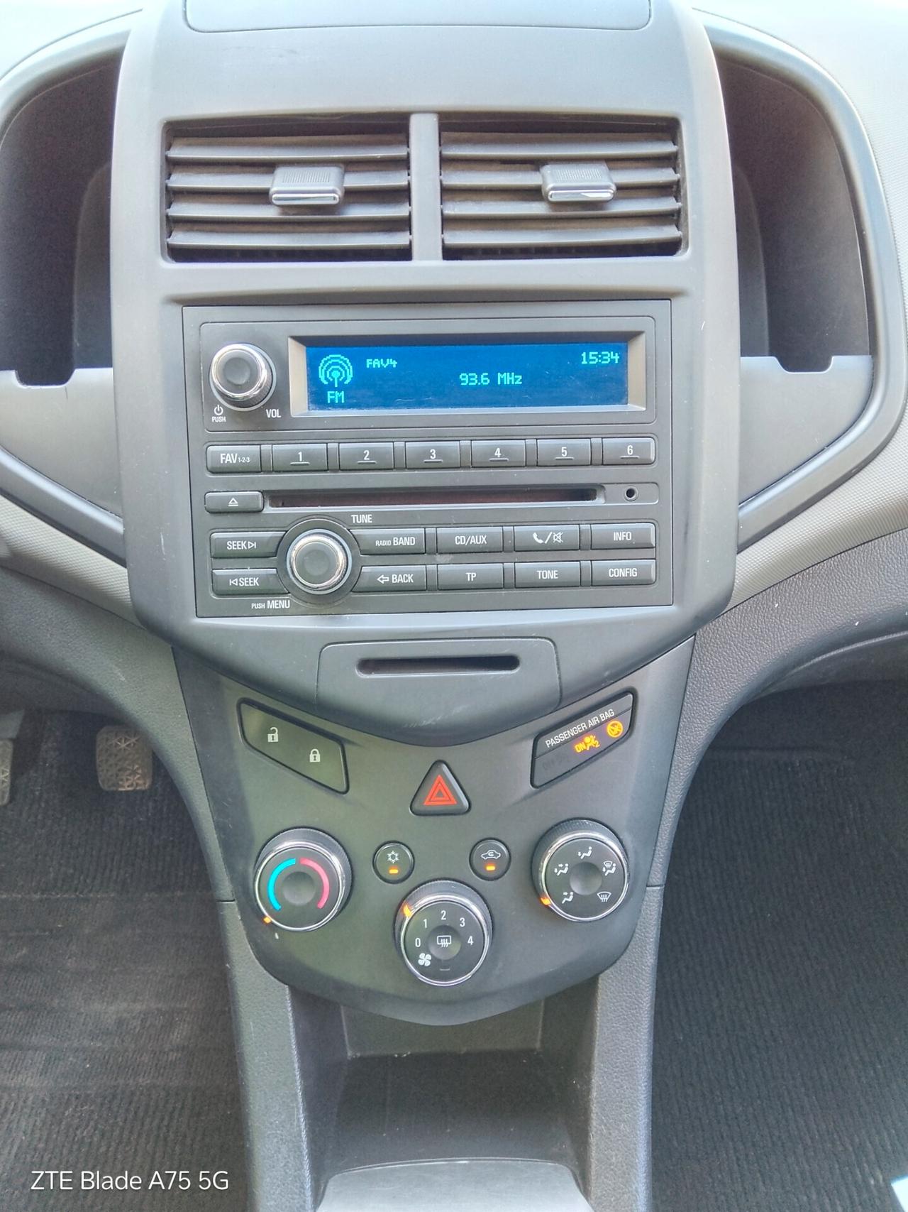 Chevrolet Aveo 1.2 70CV 2012 12 mesi di garanzia