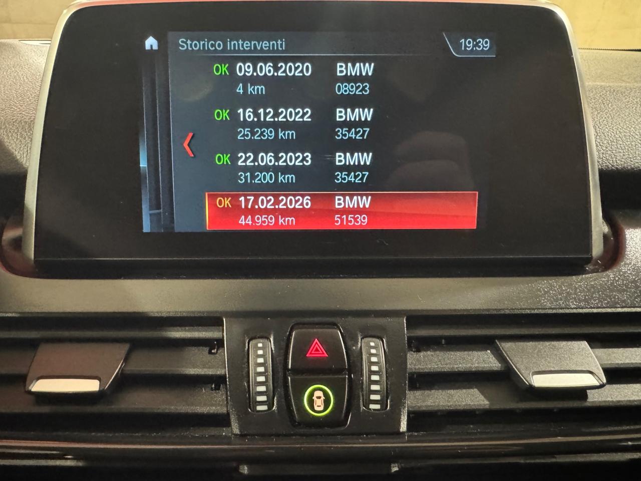 Bmw 216 216d Active Tourer Business TAGLIANDO BMW/KM CERTIFICATI