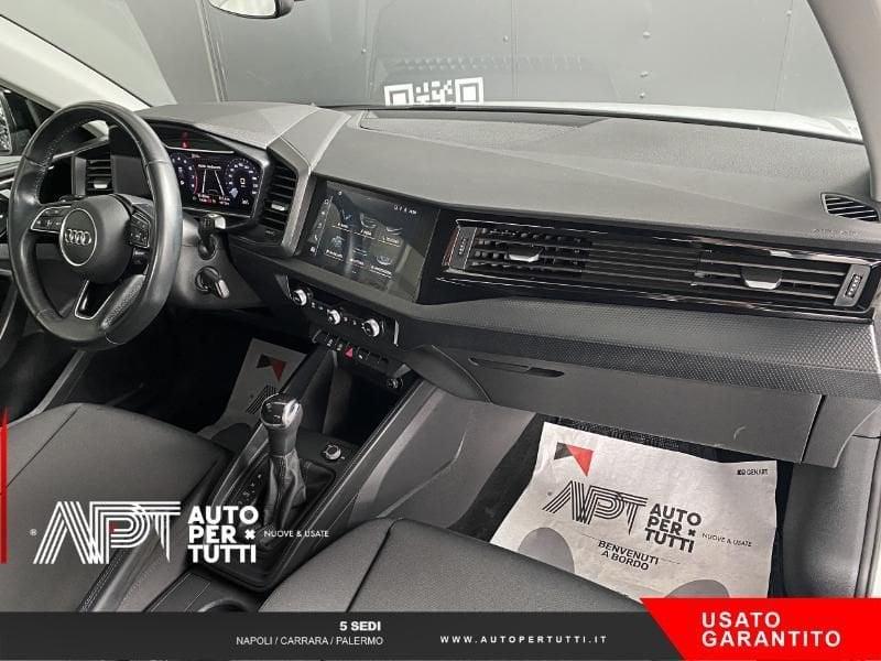 Audi A1 A1 Sportback 30 1.0 tfsi Admired Advanced 110cv s-