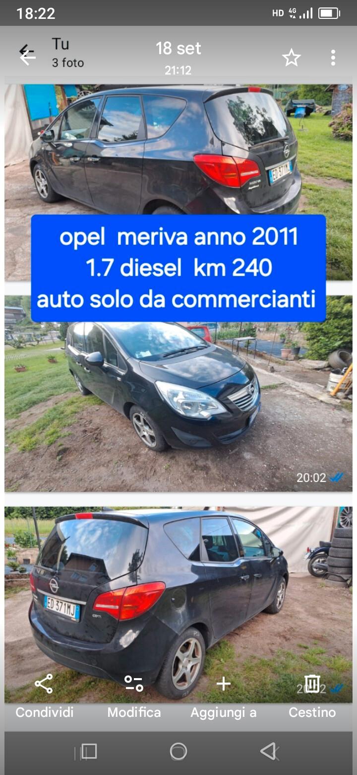 Opel Meriva 1.6 16V Cosmo