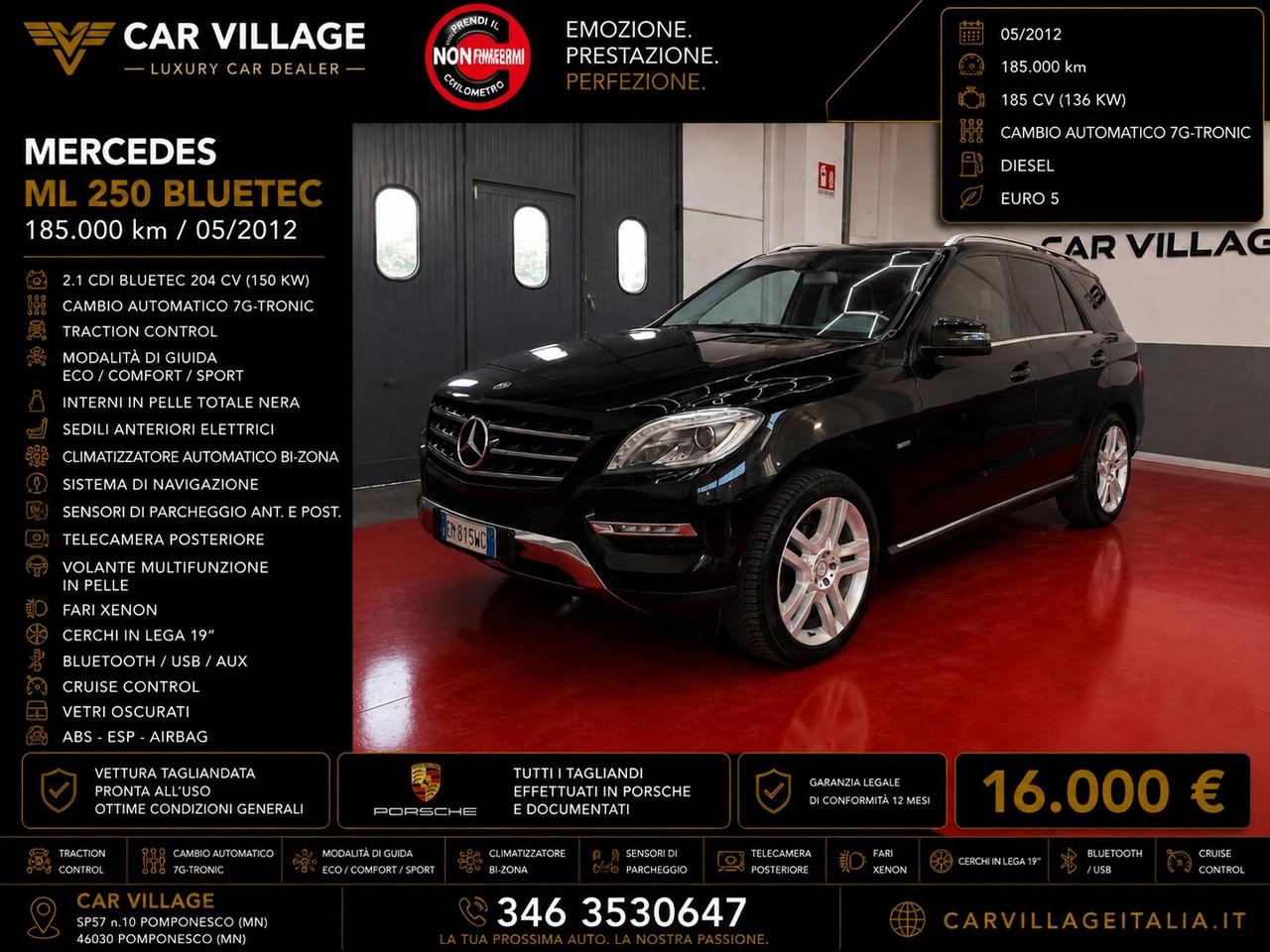 Mercedes-benz ML 250 BlueTEC 4Matic Sport