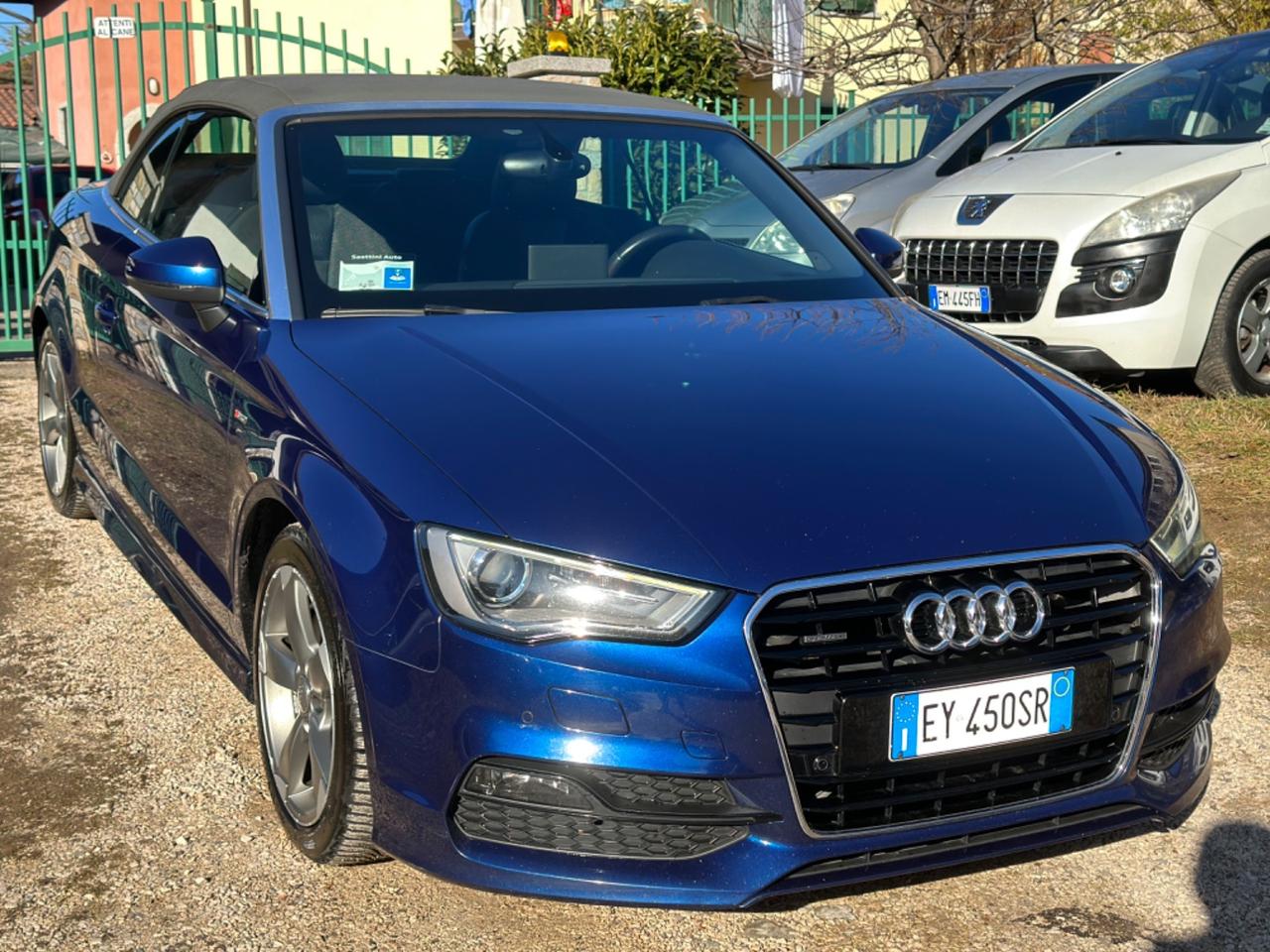 Audi A3 CABRIO 2.0 TDI 184CV QUATTRO SLINE FULLOPT KMCERT