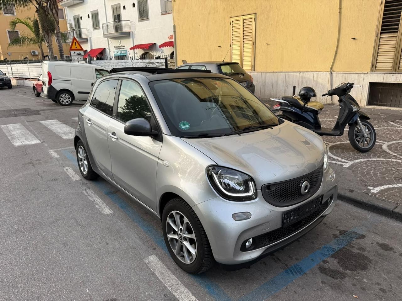 Smart ForFour Cabriolet 90 0.9 Turbo Prime Navi Camera Pelle