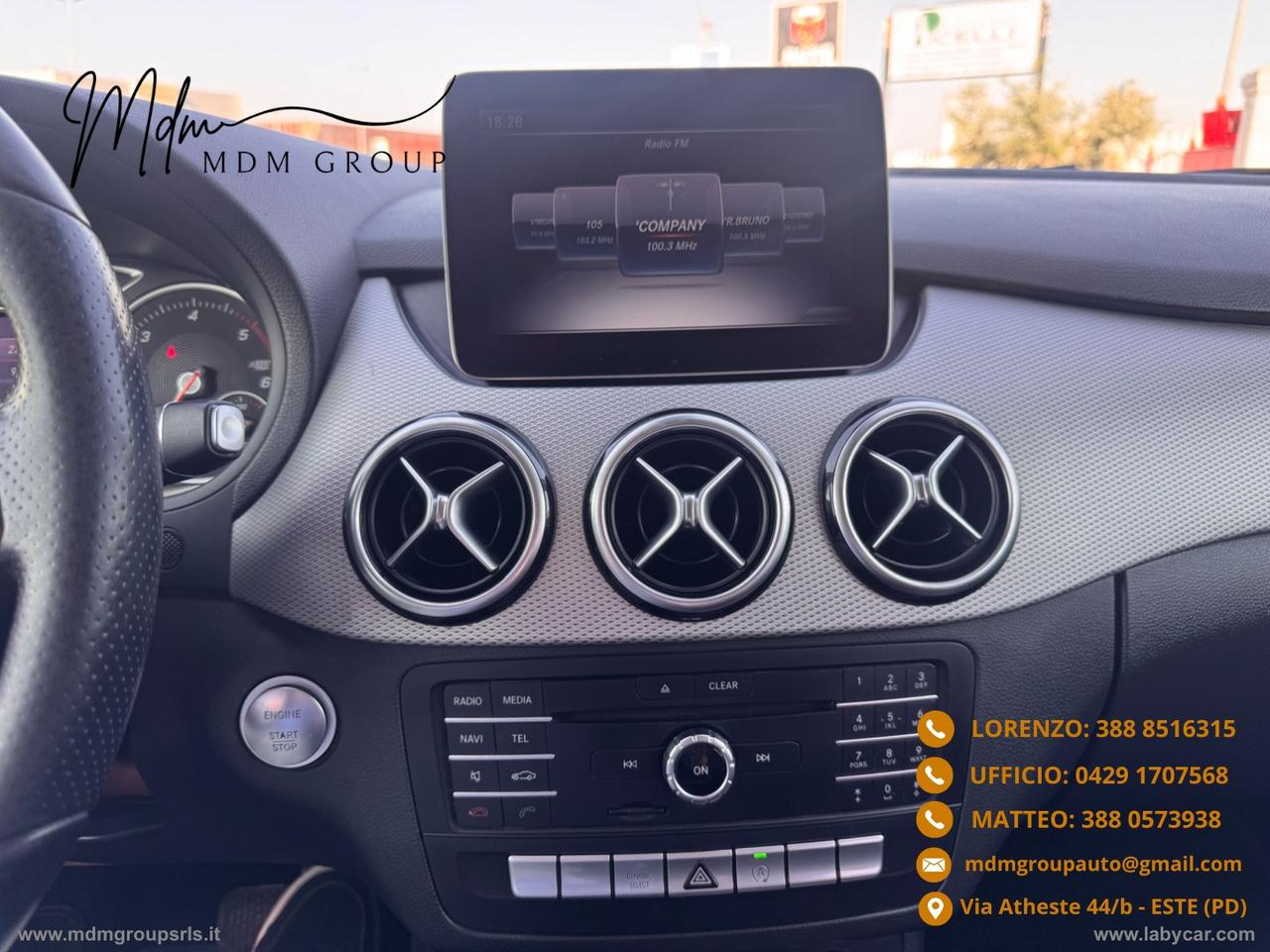 MERCEDES-BENZ B 180 d Automatic Executive