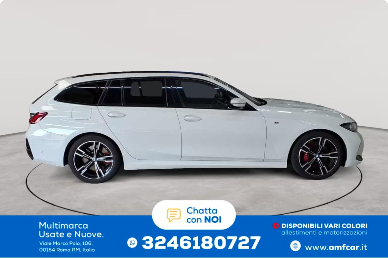 Bmw 318d 48V Msport Sw Cambio automatico Navi