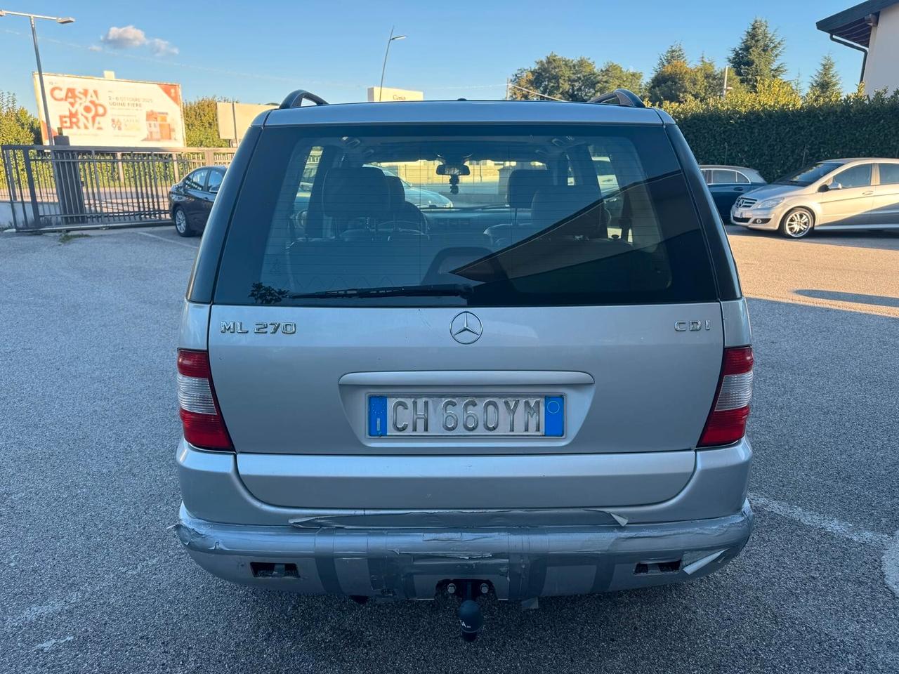Mercedes-benz ML 270 turbodiesel cat CDI