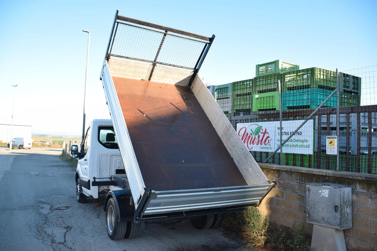 FORD Transit CON RIBALTABILE - 3 POSTI - T/P 350L 2.0TD ECO 130CV 6M - CLIMA - IVA DETRAIBILE