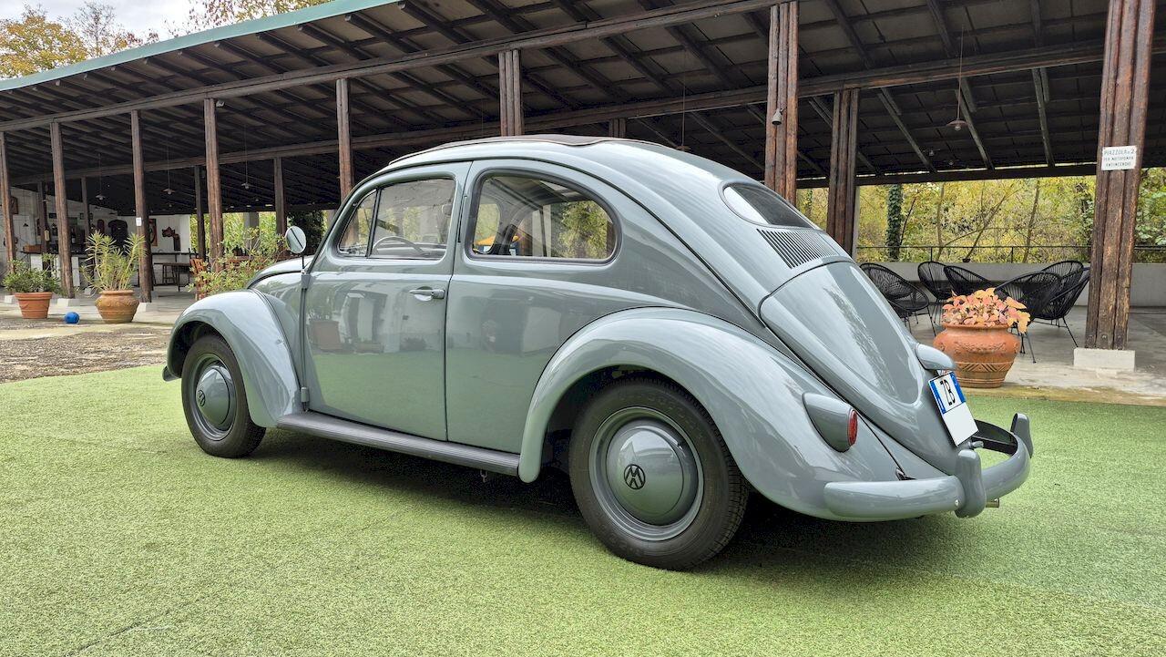 Volkswagen Maggiolino “Ovalino“ Standard Ragtop Sunroof - 1957