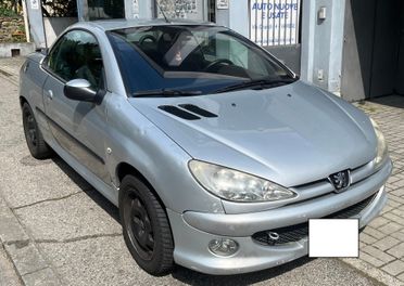 PEUGEOT 206 1.6 CABRIO 16V BENZINA/GPL - PREZZO PER COMMERCIANTI