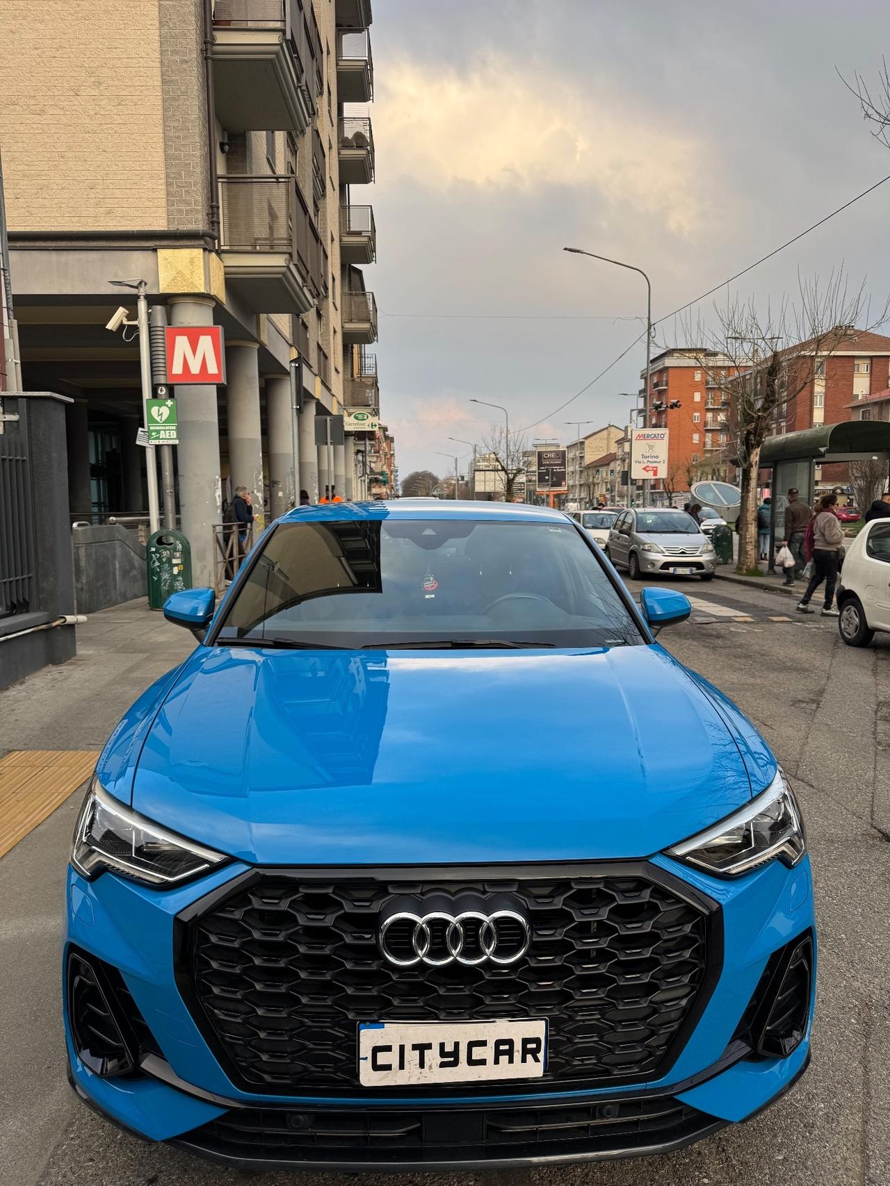 Audi Q3 Sportback 2.0 TDI S line edition Blu Turbo