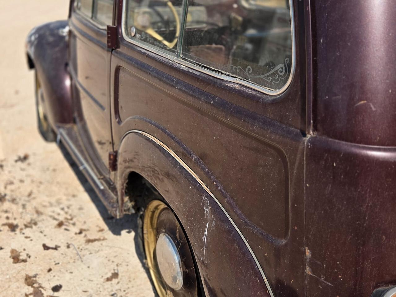 Fiat Topolino 500C BELVEDERE METALLICA -DA RESTAURO-
