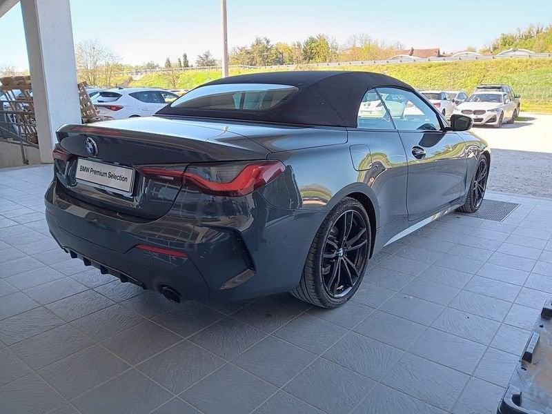 BMW Serie 4 420d Cabrio mhev 48V Msport auto
