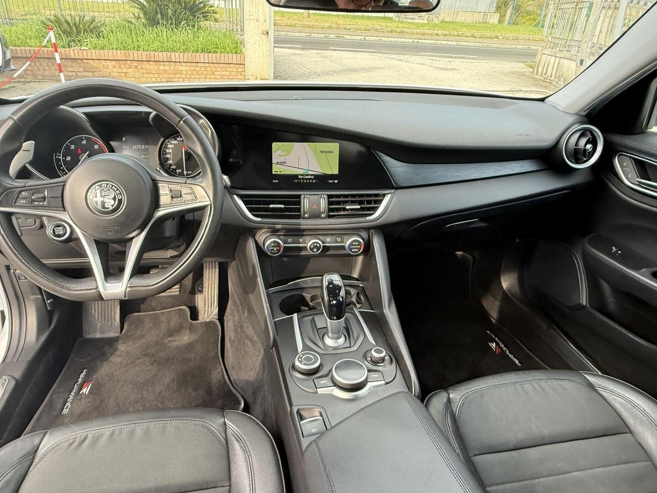 ALFA ROMEO GIULIA 180cv AT8 AWD NAVI LED XENON