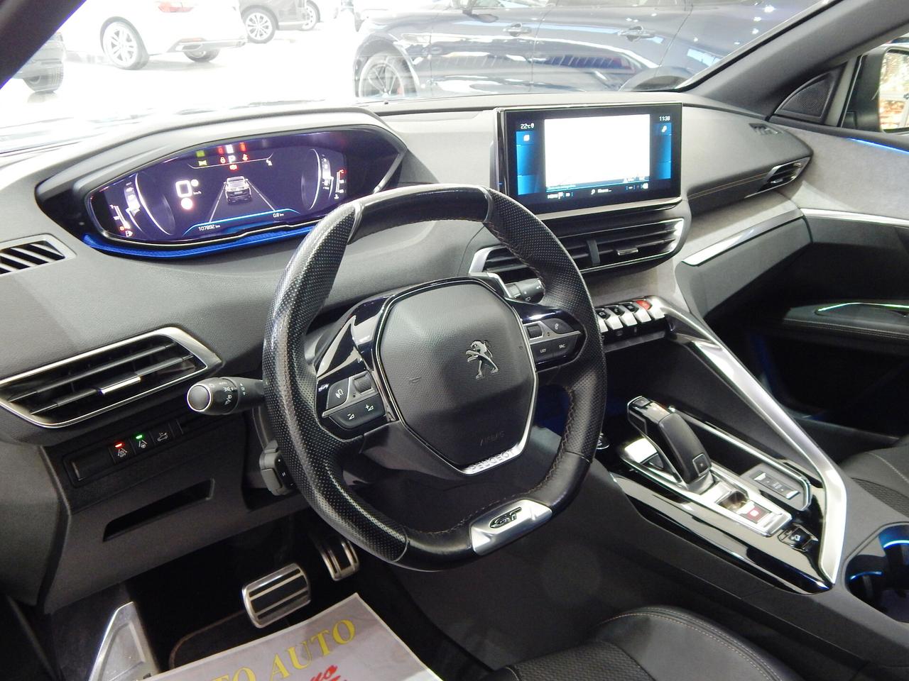 Peugeot 3008 1.5 bluehdi GT S&S AT8 TETTO-NAVI-PELLE-RADAR-LED