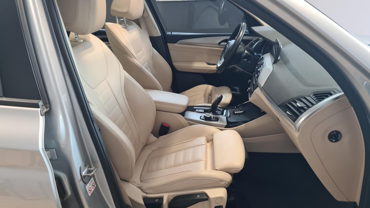 Bmw X3 sDrive 2.0D 150cv TETTO- PELLE- TG. UFF. BMW