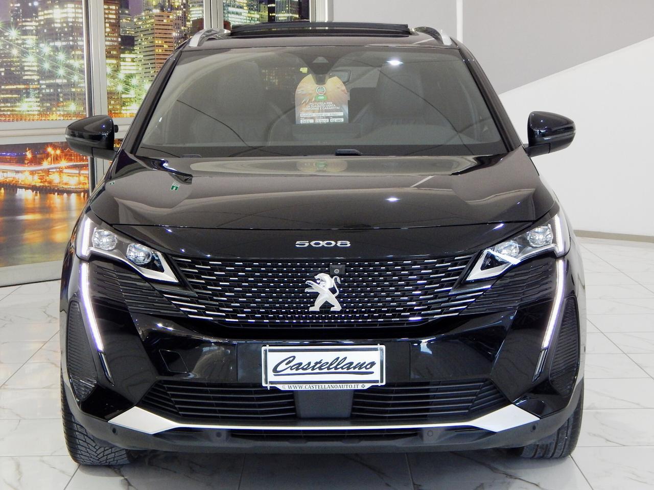 Peugeot 5008 1.5 bluehdi GT Pack 7 Posti EAT8 TETTO-NAVI-PELLE-PARK