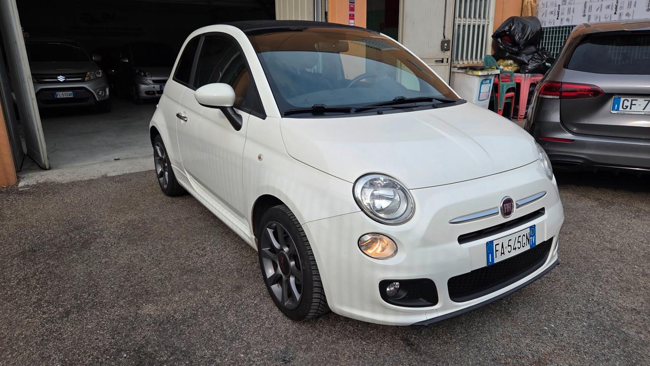 Fiat 500 s cabrio unico proprietario