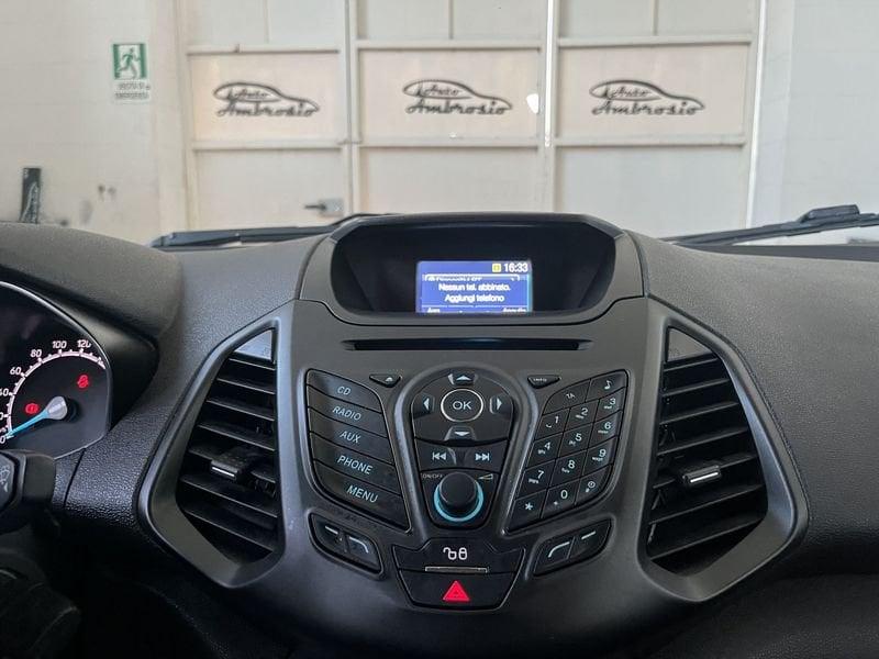 Ford EcoSport 1.5 TDCi 95 CV TUA DA 99,00 EURO AL MESE