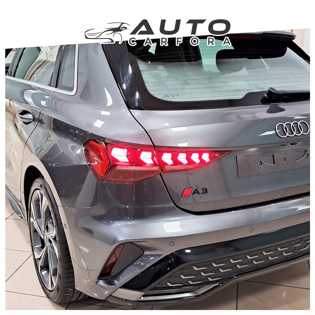 Audi A3 Nuova SPB 35 TDI S tronic S line edition CON MATRIX