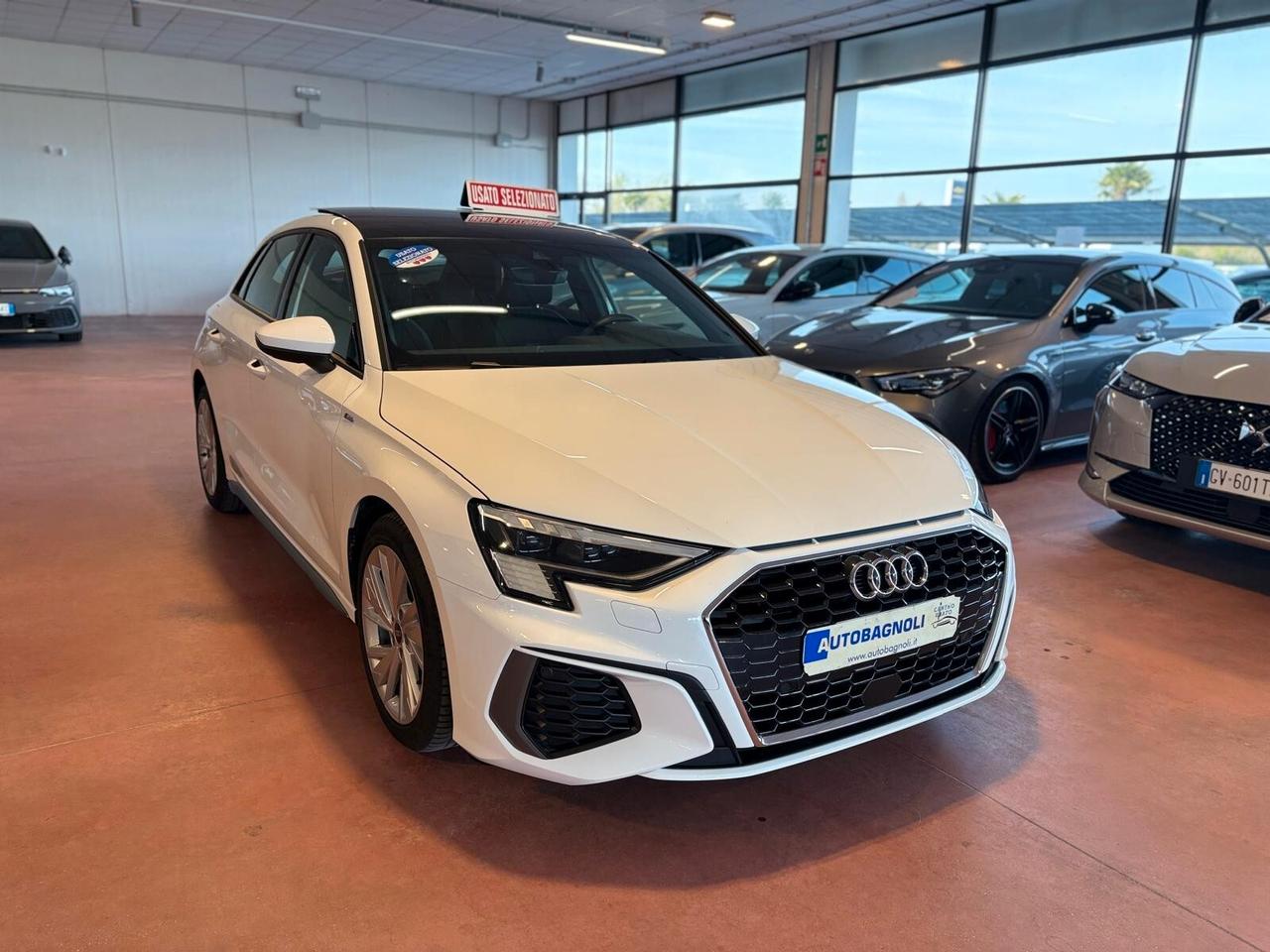 Audi A3 SPB 30 2.0 TDI S LINE EDITION S tronic TETTO