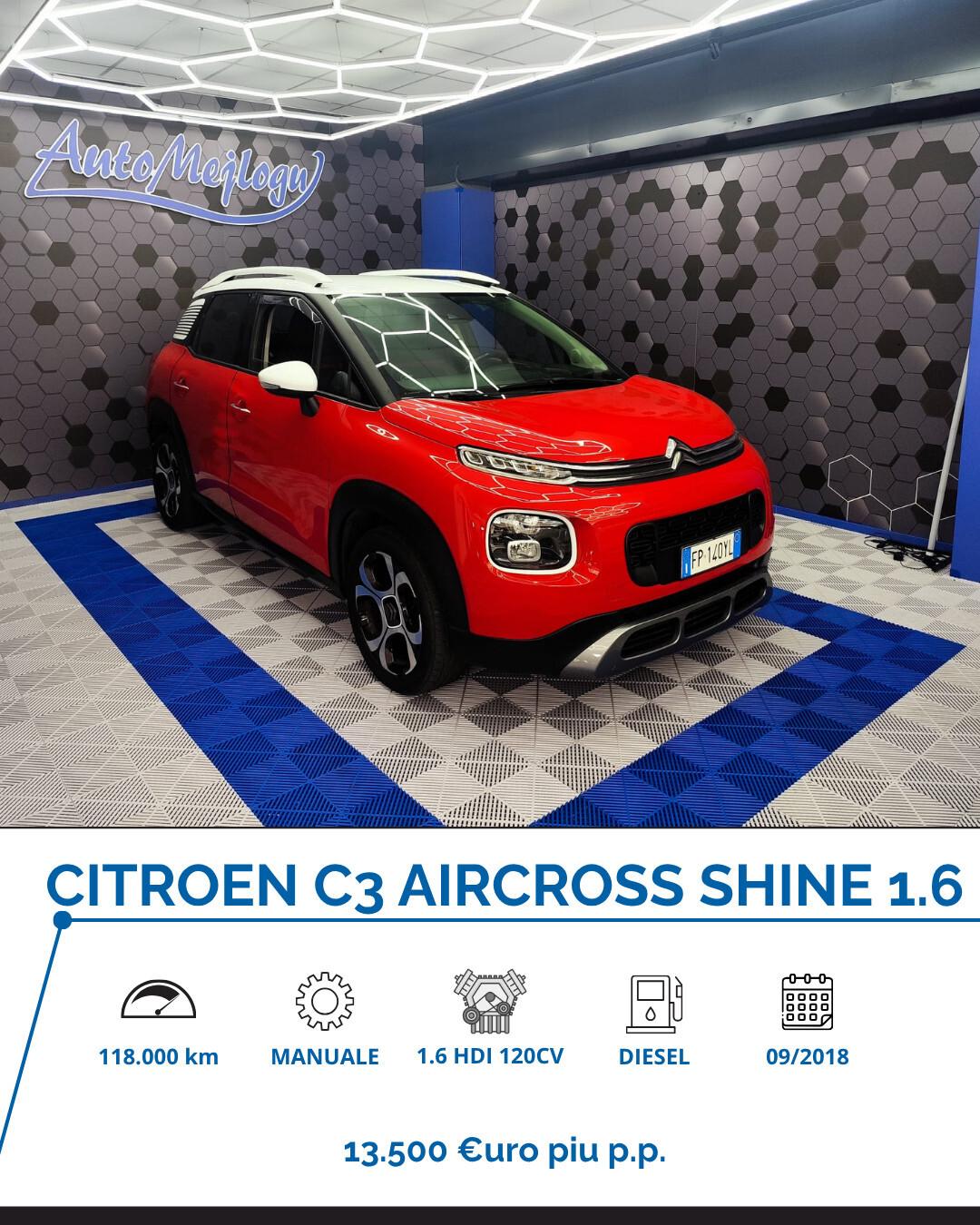 Citroen C3 Aircross BlueHDi 120 S&S Shine