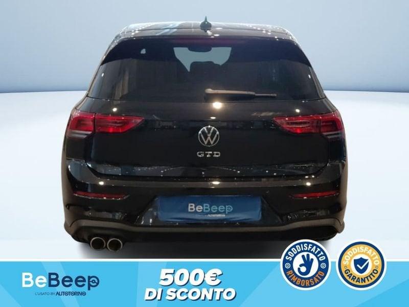 Volkswagen Golf 2.0 TDI GTD 200CV DSG