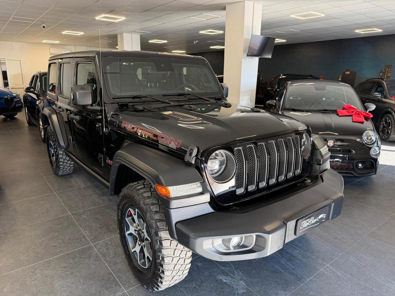 JEEP WRANGLER UNLIMITED RUBICON 2.2 4WD 200CV PELLE NAVI CAM ANNO 2021