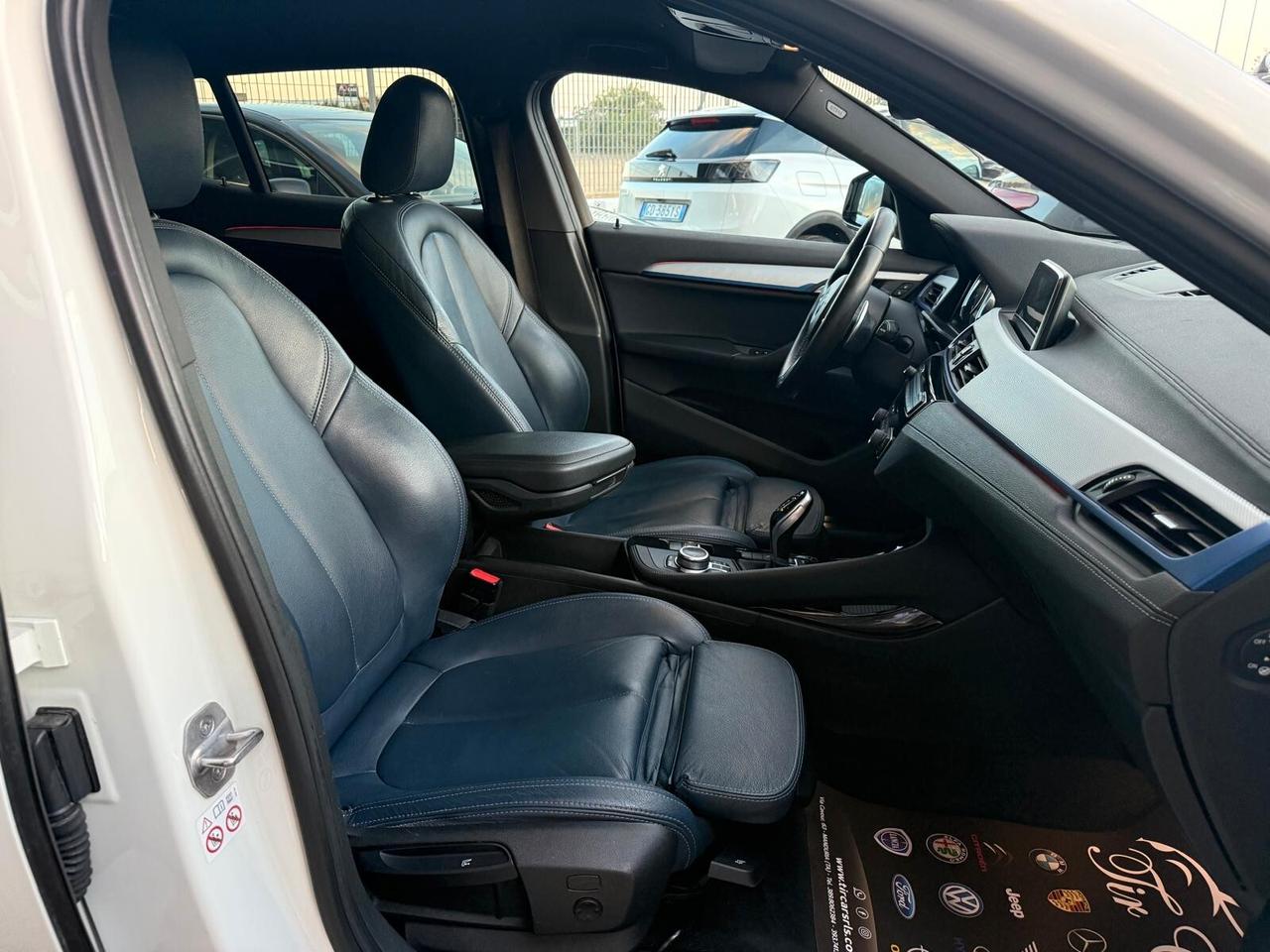 BMW X2 18D S-DRIVE M-SPORT 2.0 150CV PELLE NAVI CAM ANNO 2019