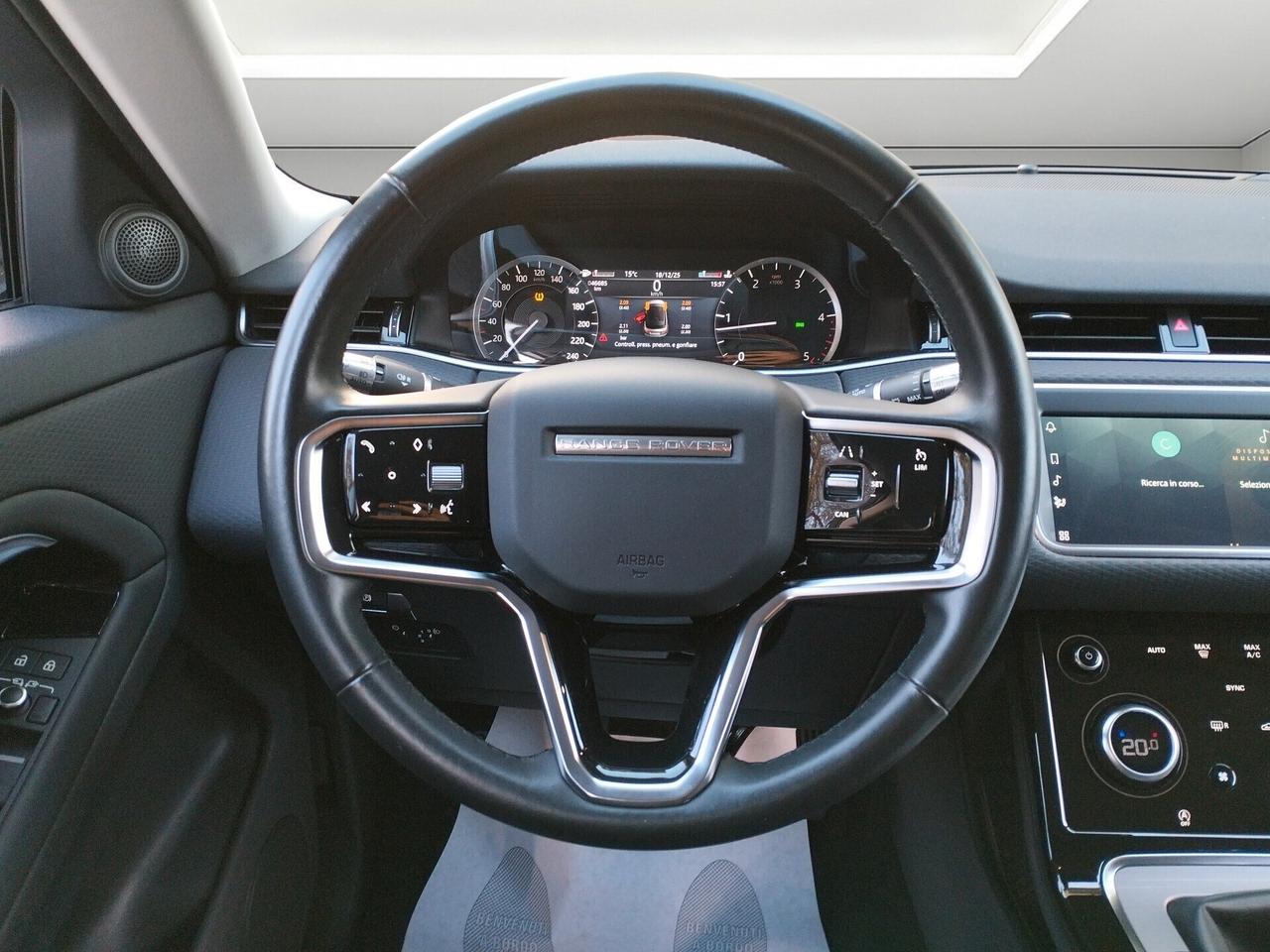 Land Rover Range Rover Evoque 2021 2.0d i4 S fwd 163cv * GANCIO TRAINO *