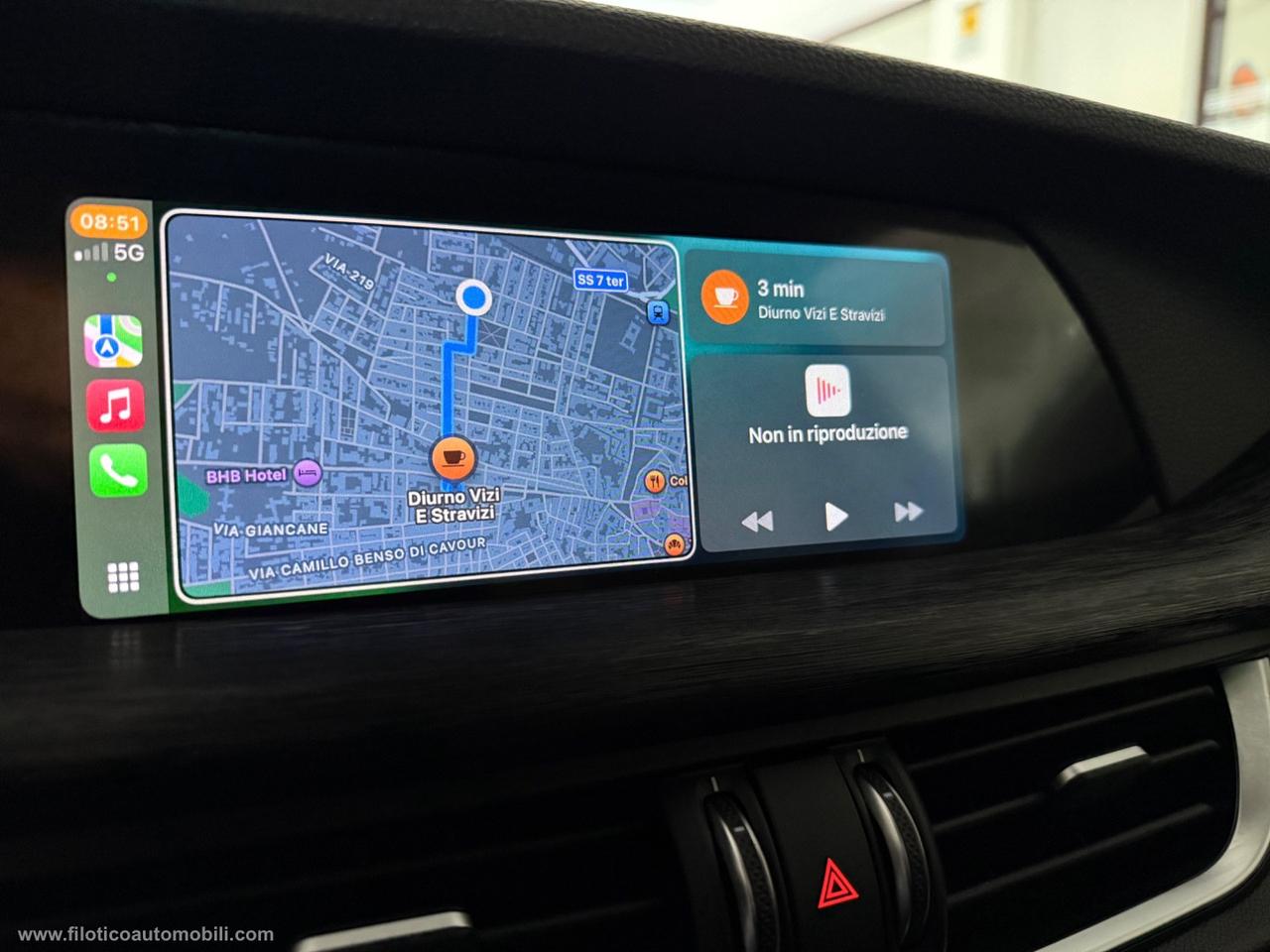 ALFA ROMEO Stelvio 2.2 T.diesel 160CV AT8 RWD Bus. PELLE - CARPLAY FULL