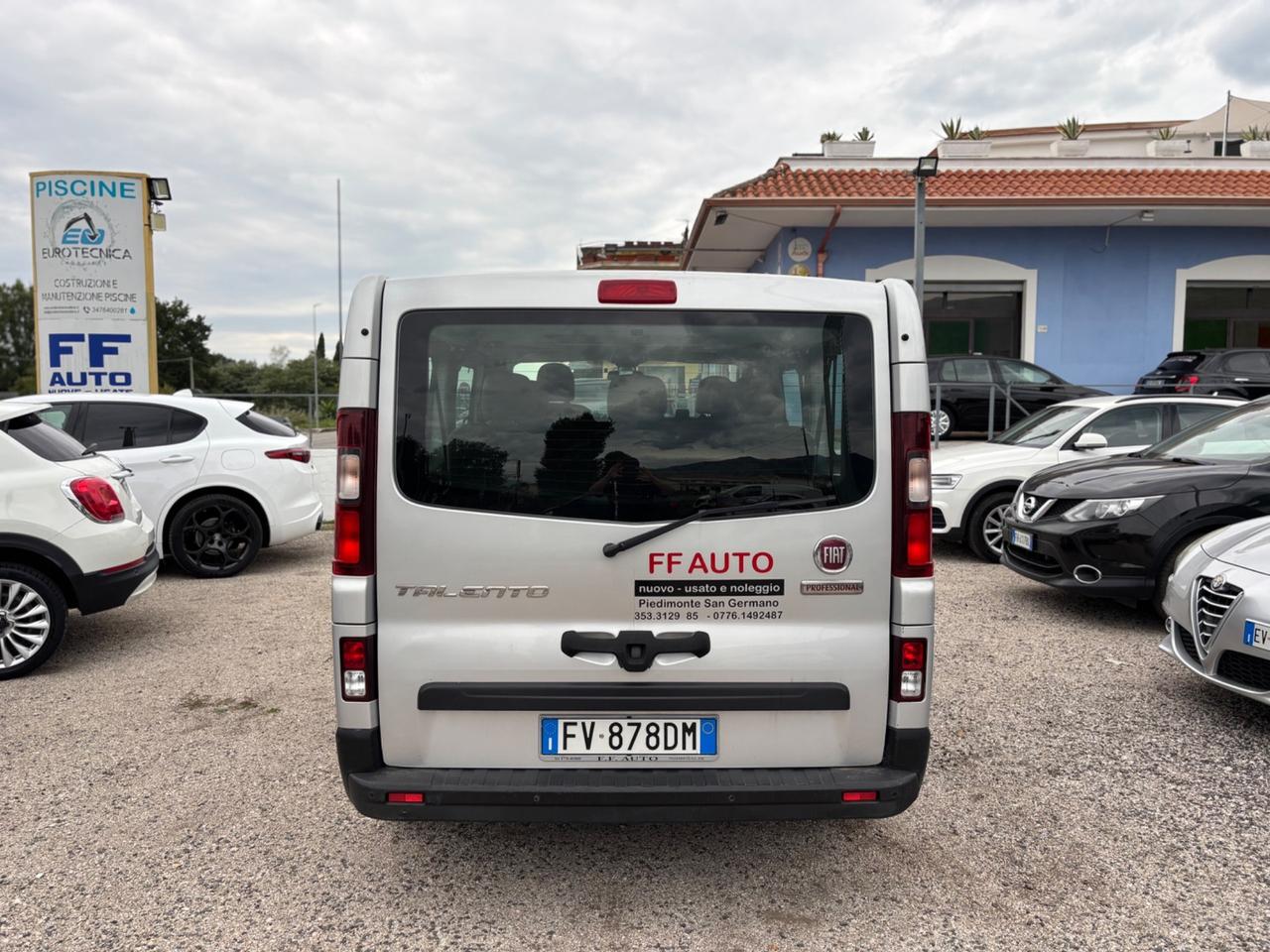 Fiat Talento 1.6 MJT 145CV 9 posti passo lungo clima posteriore