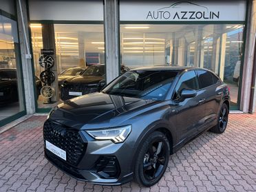Audi Q3 Sportback 35 tdi s-tronic, S-line, 19", Look nero