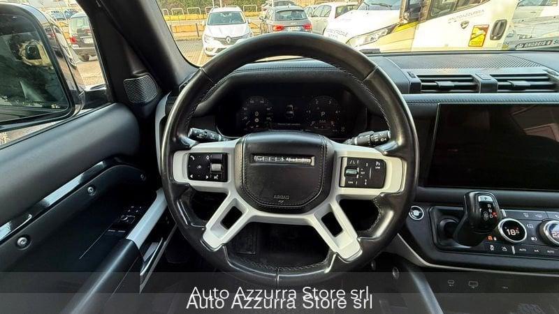 Land Rover Defender 90 3.0D I6 300CV AWD Auto X | IVA, UNIPRO, TAGLIANDI, UFF.ITA, TETTO, 22'', ACC