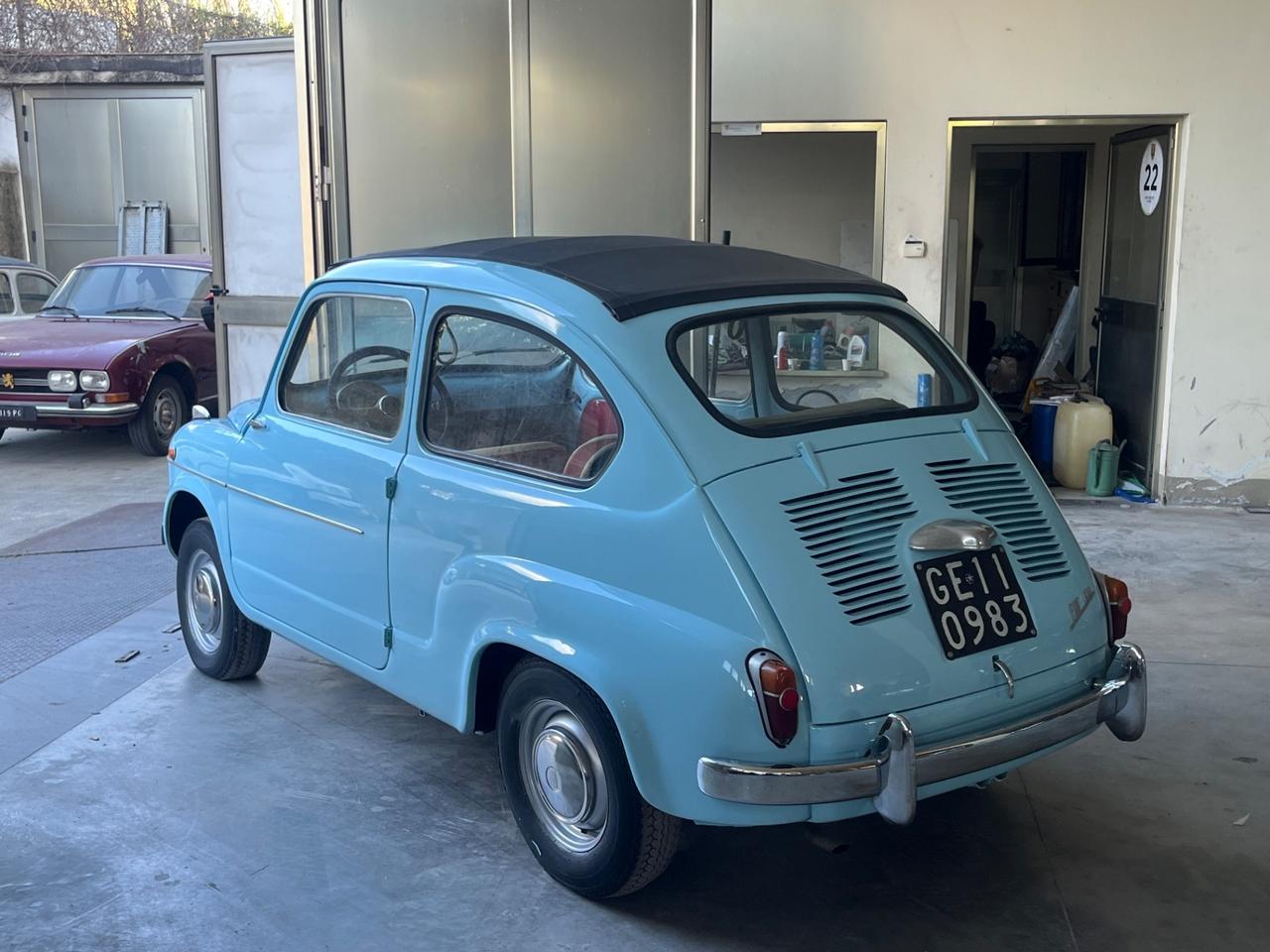 Fiat 600 TRASFORMABILE - 1958