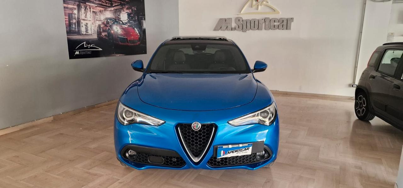 STELVIO 2.2 JTM 210 CV VELOCE BLU MISANO TETTO PANORAMICO