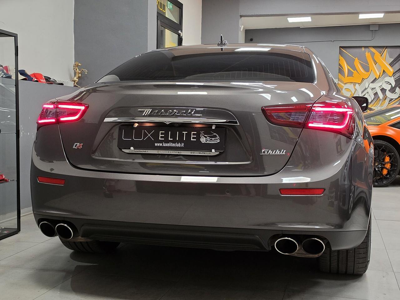 Maserati Ghibli V6 S Q4 TETTO_LEGNO_PREGIATO_SOSP\SCARICO SPORT_ GRIGIO MARATEA_FATTURE ORIG._ 12 MESI GARANZIA_