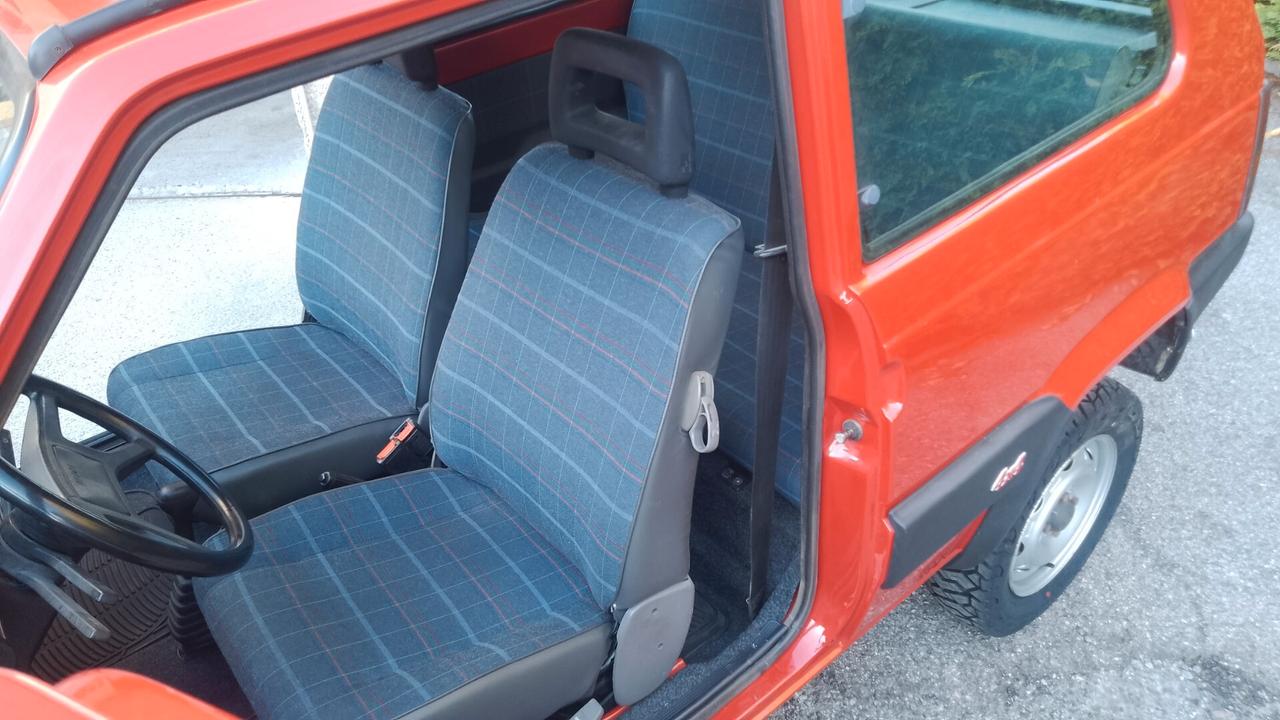 Fiat Panda 1000 4x4 cabrio gancio traino nuova