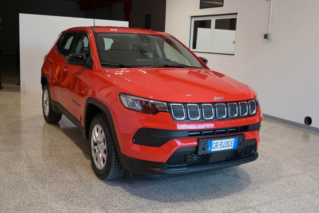 JEEP COMPASS 1.6 M-JET 16V 130CV 6M. 2WD LONGITUDE ( FARI LED - COCKPIT - CRUISE - MIRROR - TELECAMERA POST. - CERCHI 17 )