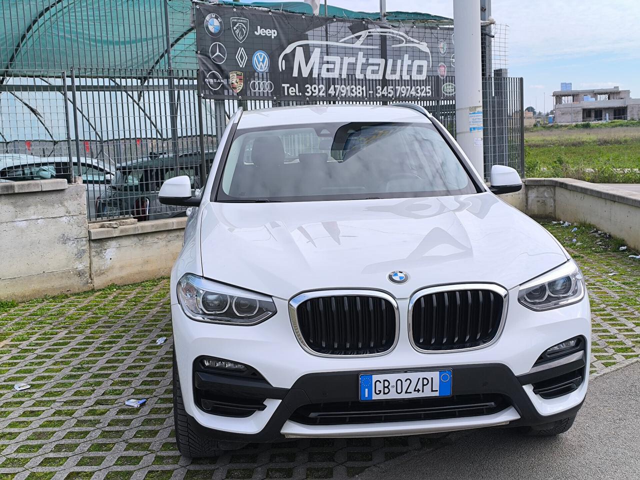 BMW X3 XDRIVE 2.0 DIESEL 190cv 07/20 KM 99.000 TAGLIANDI BMW LED/NAV/SENS.ANT POST/
