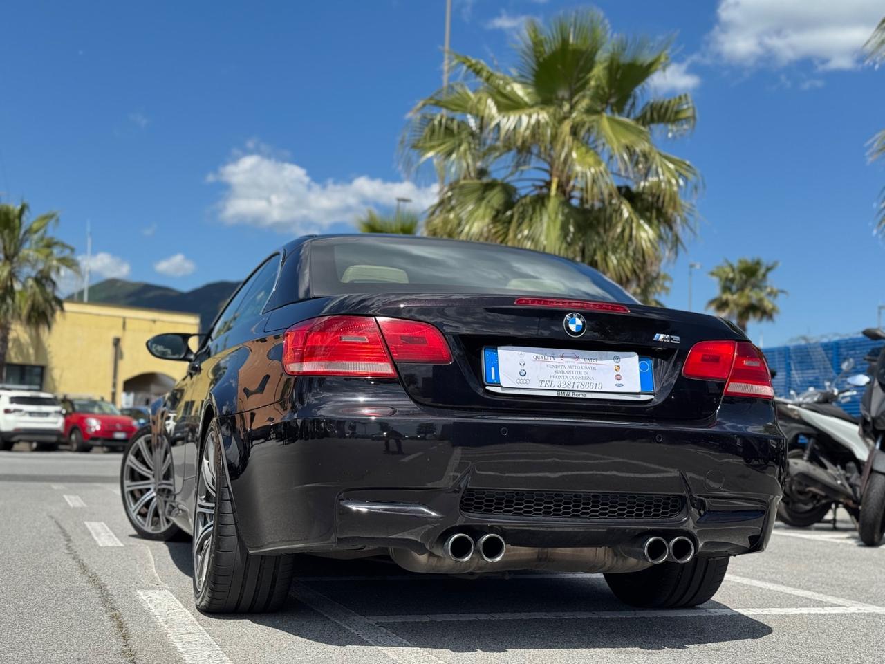 BMW M3 4.2V8 420CV ASPIRATO CABRIO 2008 1 PRO 12MESI DI GARANZIA