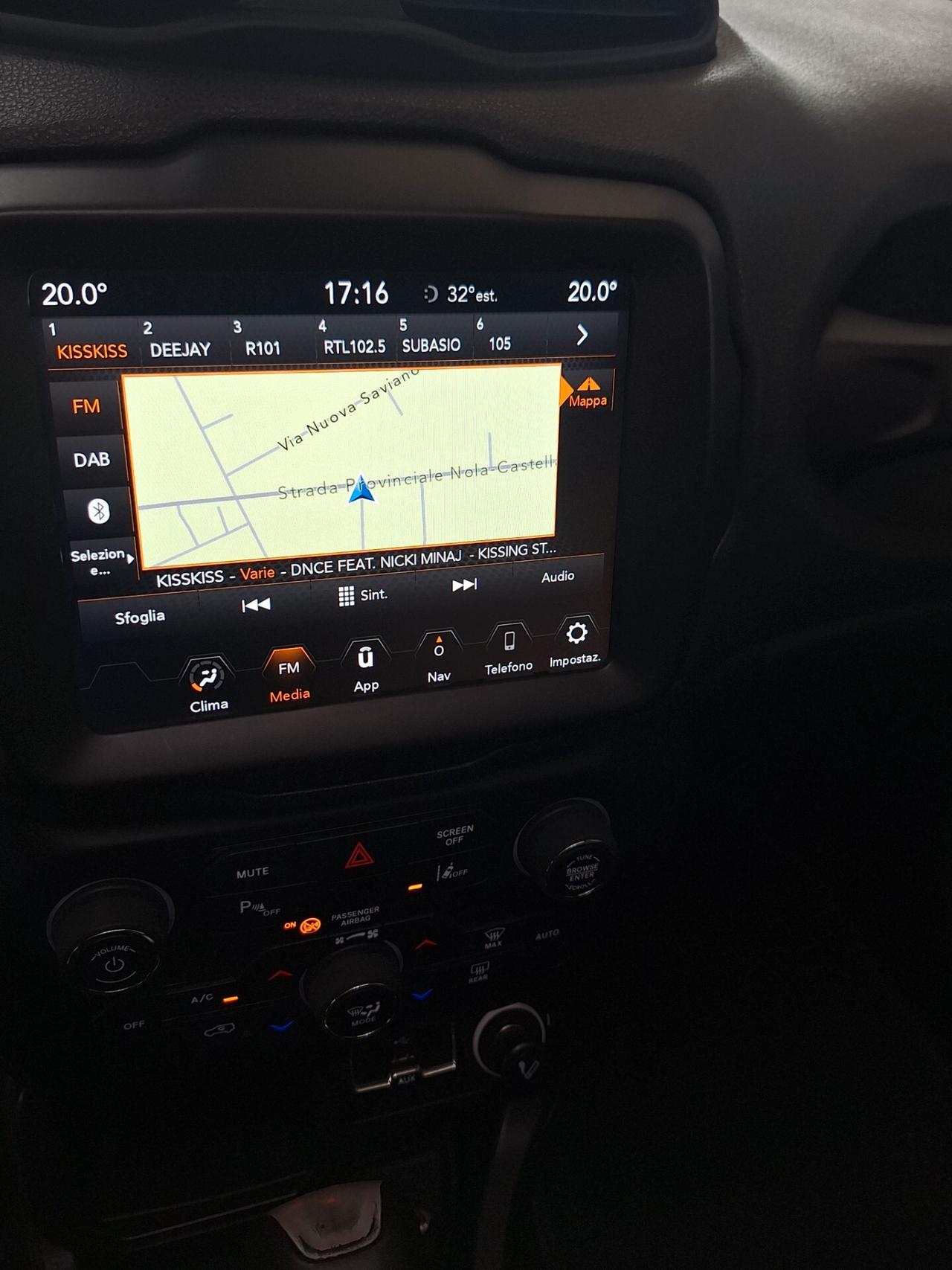 Jeep Renegade 1.6 Mjt DDCT 120 CV Night Eagle Tetto Panor Apribile