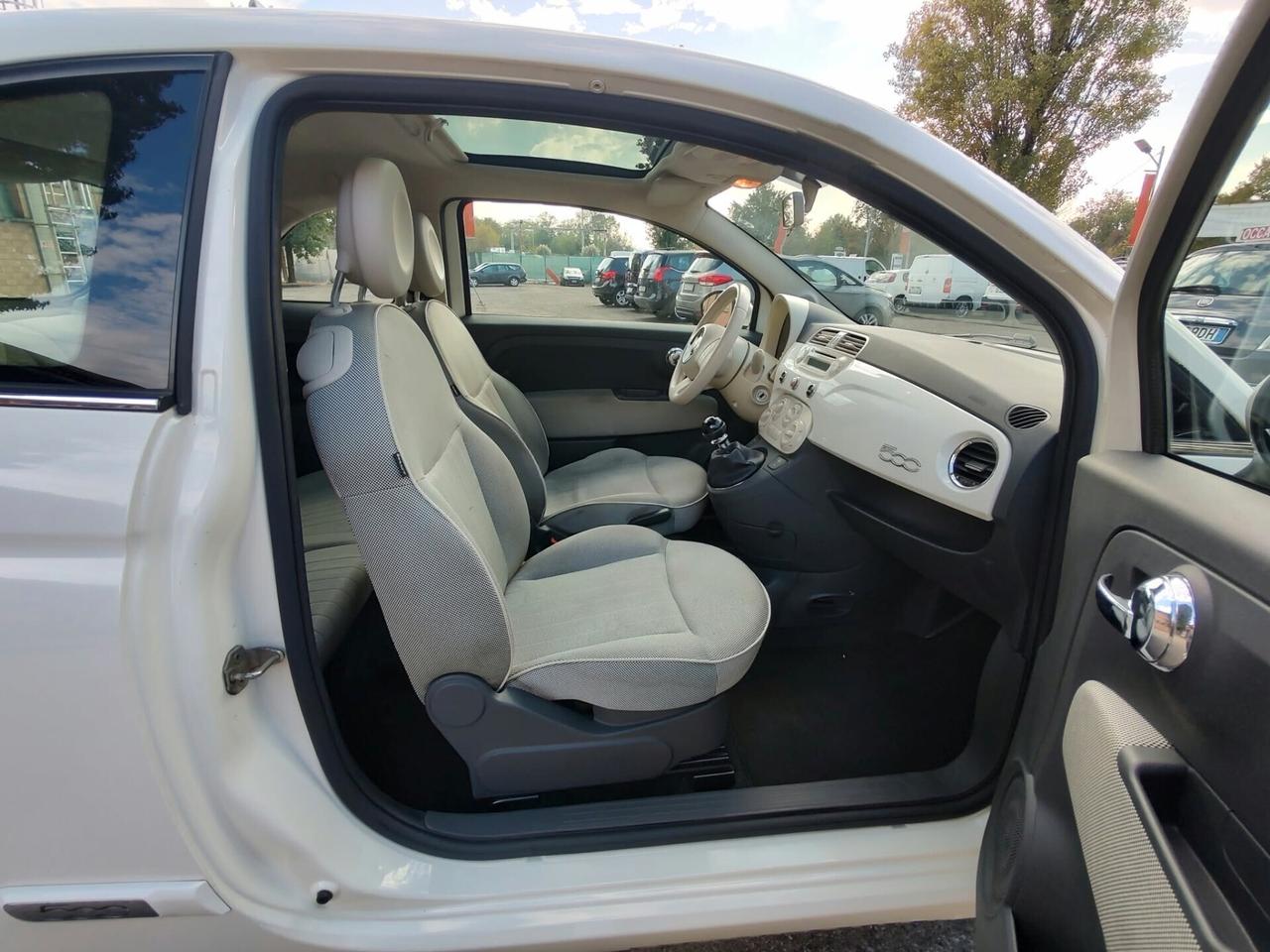 Fiat 500 S&S 1.2 Lounge, 69 cv, TETTO PANORAMICO, OK NEOPATENTATI