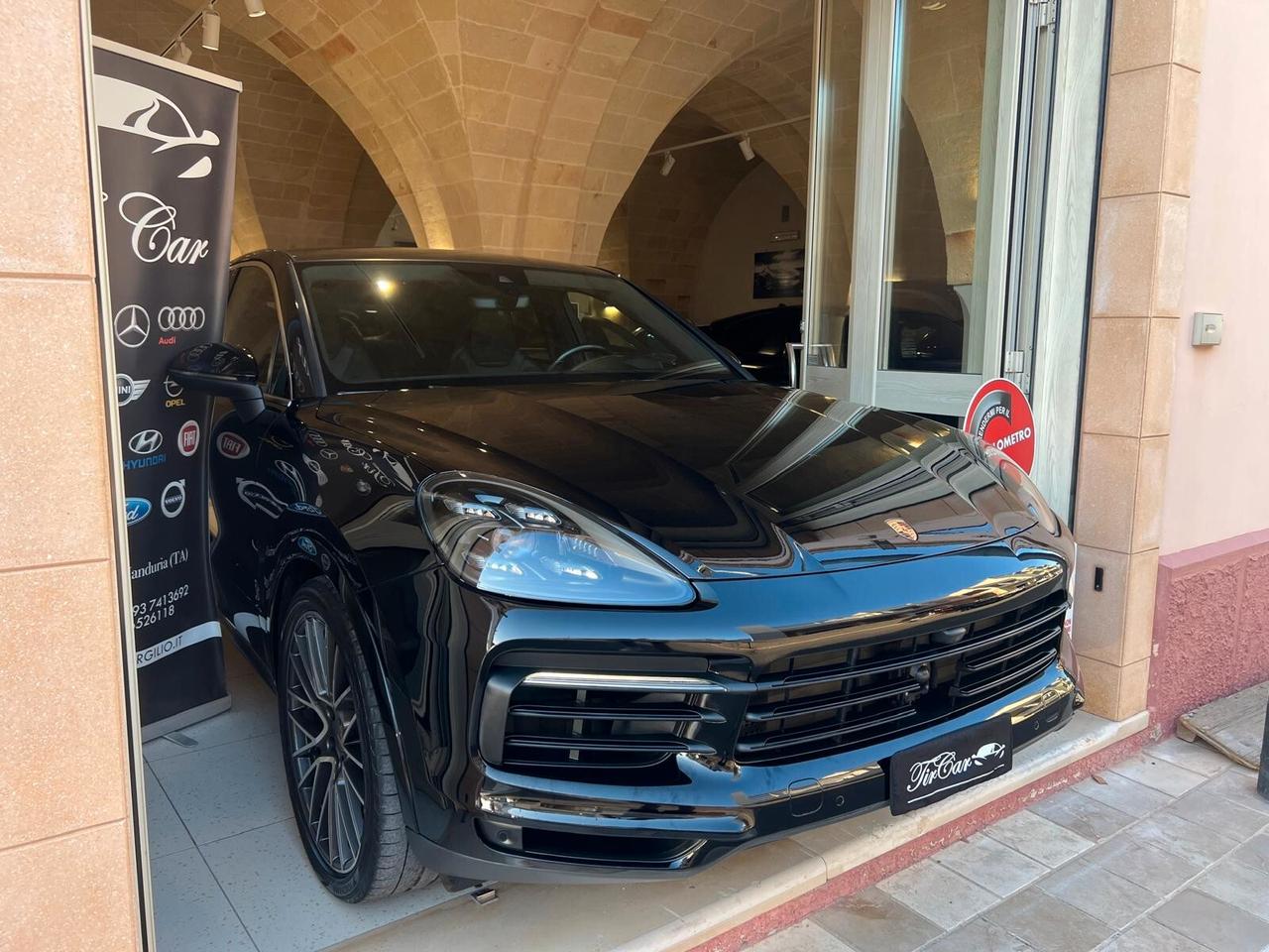 PORSCHE CAYENNE COUPE' 3.0 V6 340CV TETTO PELLE CAM360° ANNO 2020