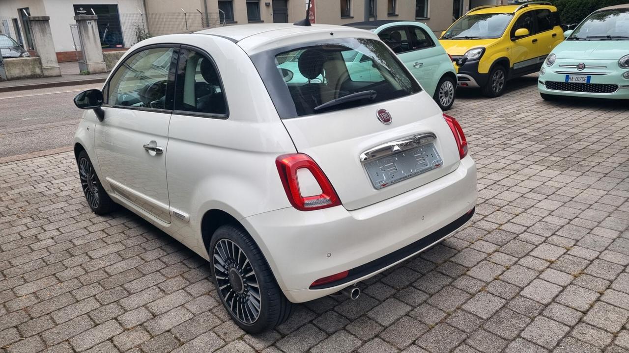 Fiat 500 1.2 Lounge 69cv anno2019 km49000 neopat