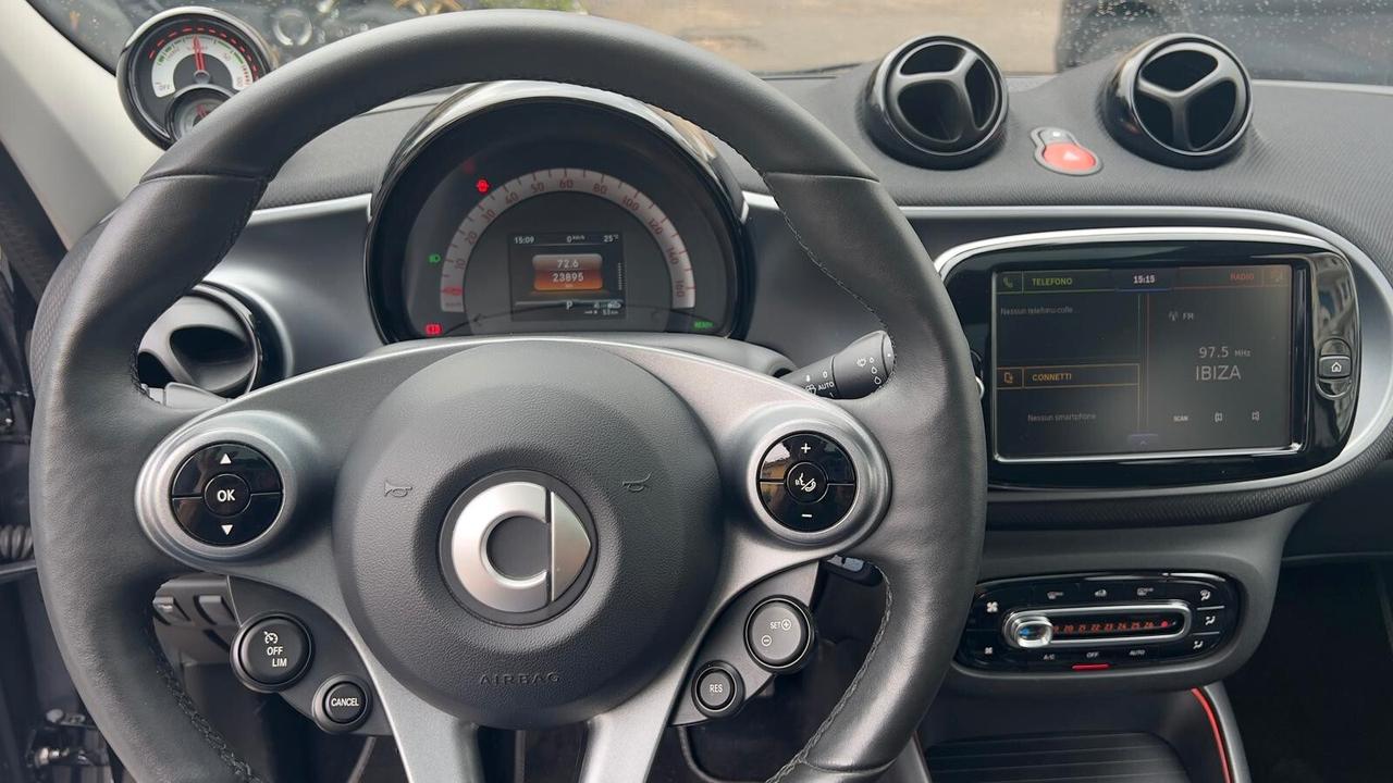 Smart ForFour EQ Prime Tetto Navi Retrocamera