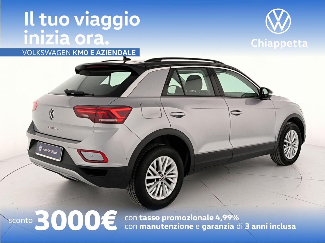 Volkswagen T-Roc 2.0 tdi life 150cv dsg